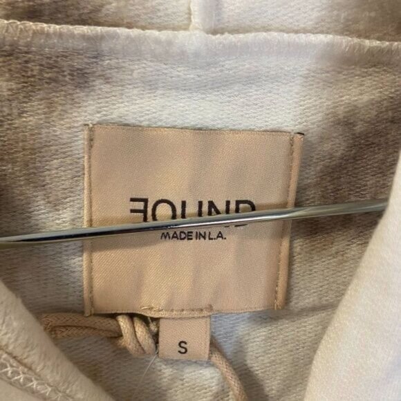 FOUND Tie‎ Dye Print Hoodie Long Sleeve Drawstring Pullover Tops Loose Casual - Picture 6 of 6